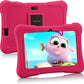 7 Inch Kids Tablet | Quad Core Android 10.0, 32 GB ROM | Wifi,Bluetooth,Dual Camera | Educational,Games,Parental Control,Kids Software Pre-Installed with Kids-Tablet Case (Pink)