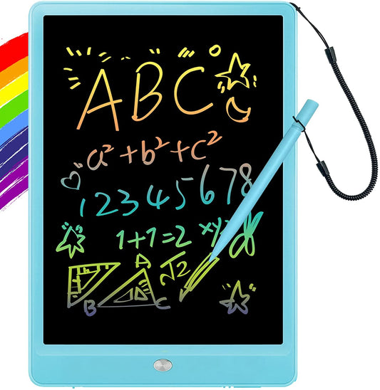 LCD Writing Tablet 10 Inch, Colorful Doodle Board Drawing Pad for Kids, Drawing Board Writing Board Drawing Tablet, Educational Christmas Boys Toys Gifts for 3 4 5 6 Year Old Boys, Girls